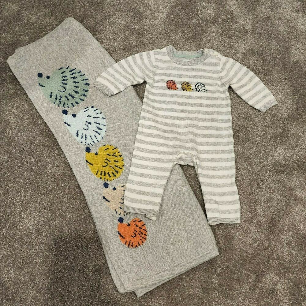 English Hedgehog Baby Bundle Sz 0-3M